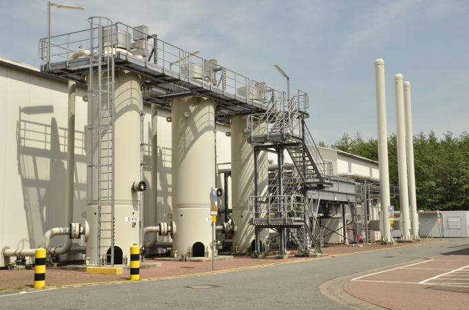 Lesum natural gas storage facility